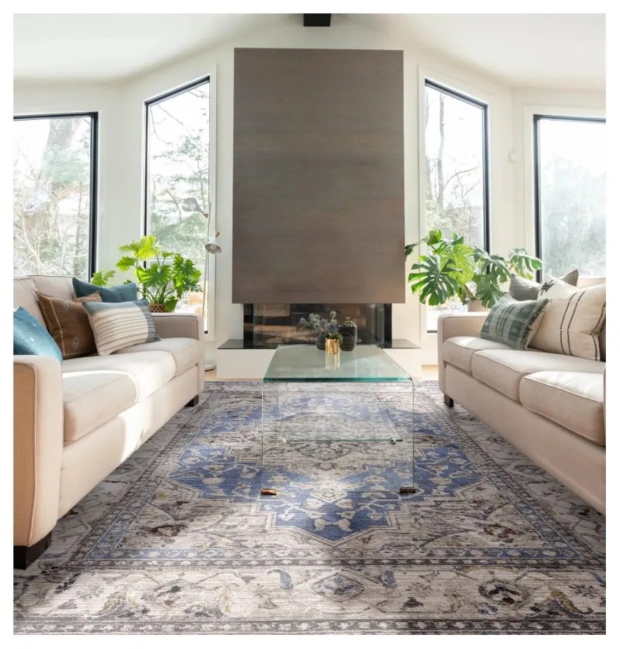 Tappeto blu 120x166 cm Sovereign - Asiatic Carpets