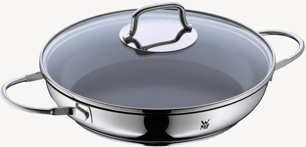 Pentola con rivestimento antiaderente e coperchio in vetro Devil