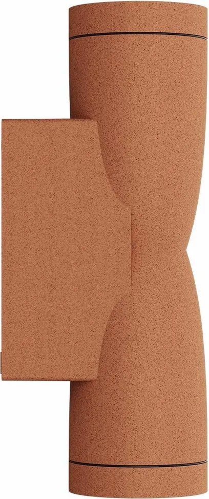 Applique Conica a Clessidra Bidirezionale IP65 GU10 - Corten