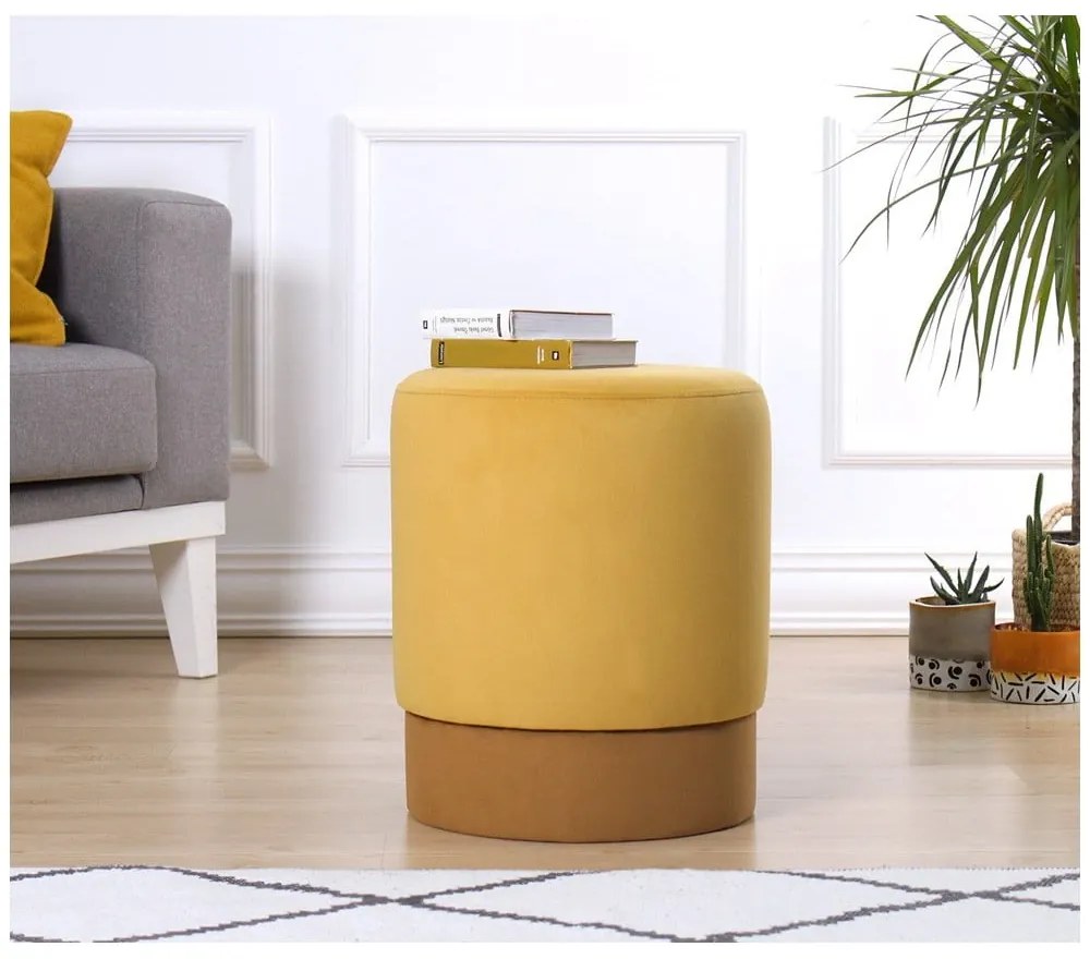 Sgabello giallo Ropp - Artie