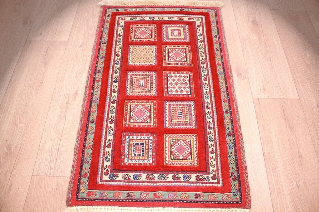 Kilim Tappeto 100x60 (Iran) Annodato A Mano