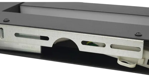 Applique a LED da esterno 2xLED/4W/230V IP54 30 cm nero