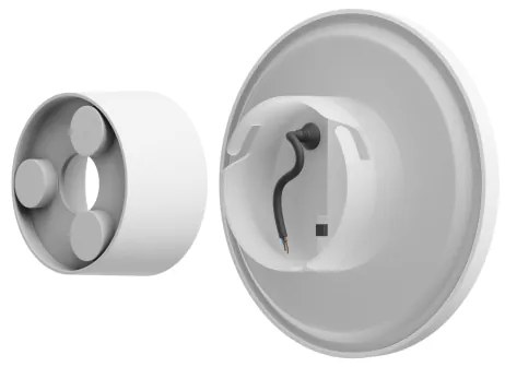 Applique a LED da esterno PIATTA LED/18W/230V 3000/4000/6000K IP44 bianco