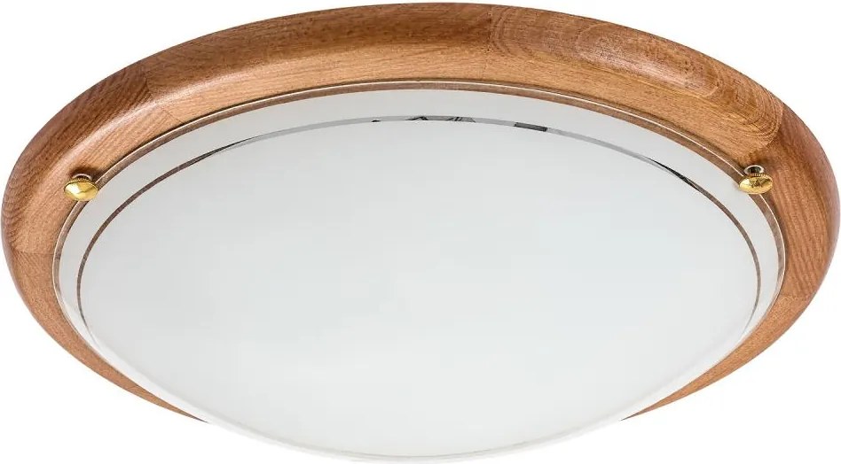 Brilagi - Plafoniera ORBIS 2x E27/60W/230V Ø 38 cm pino