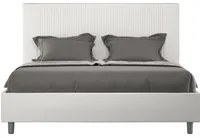 Letto Matrimoniale 160x210 cm Senza Rete Goya Bianco