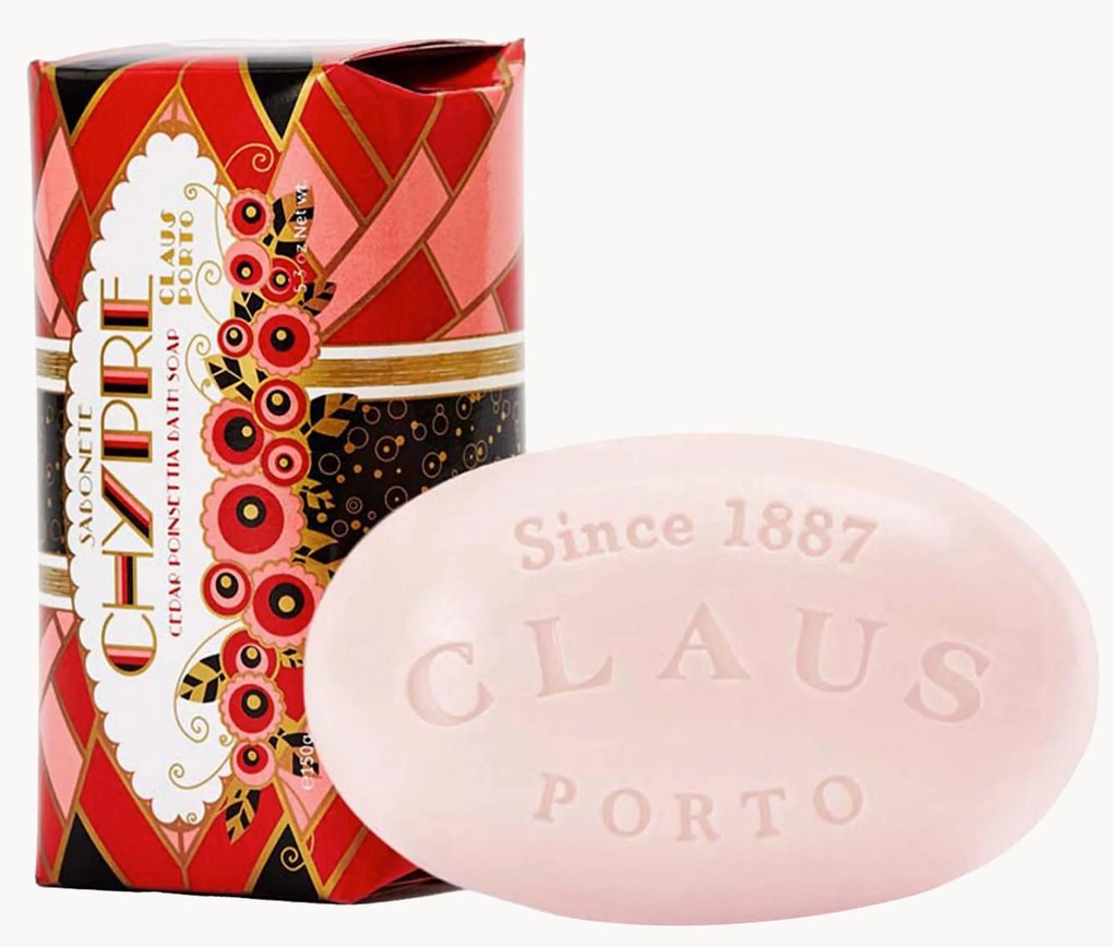 Sapone fatto a mano Chypre (rosa, agrumi & cedro)