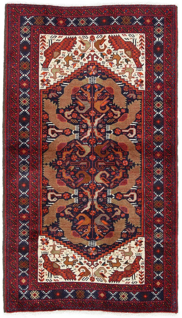 Beluch Tappeto 150 x 90 (Iran) Annodato A Mano