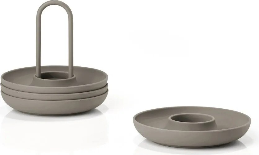 Portauova in metallo 4 pz Singles – Zone