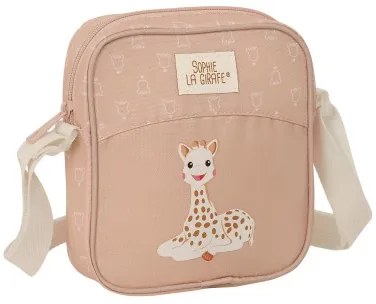 Borsa a Tracolla Sophie la Girafe Beige 16 x 18 x 4 cm