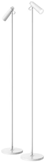 Immax 08992L - Lampada da terra dimmerabile a LED TIT LED/6W/230V bianco