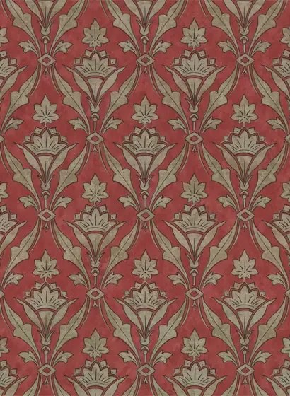 Little Greene Tapete Borough High Street - Beet