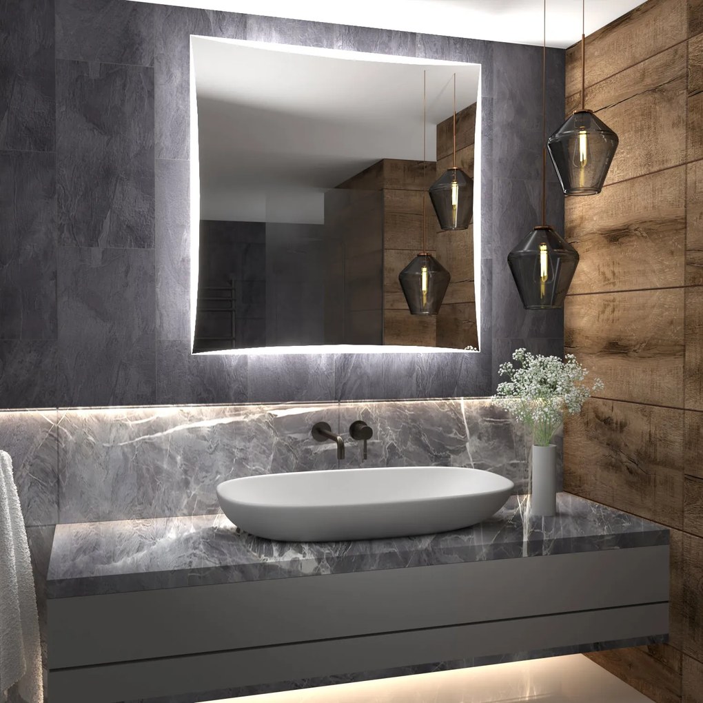Specchio con luce LED F5