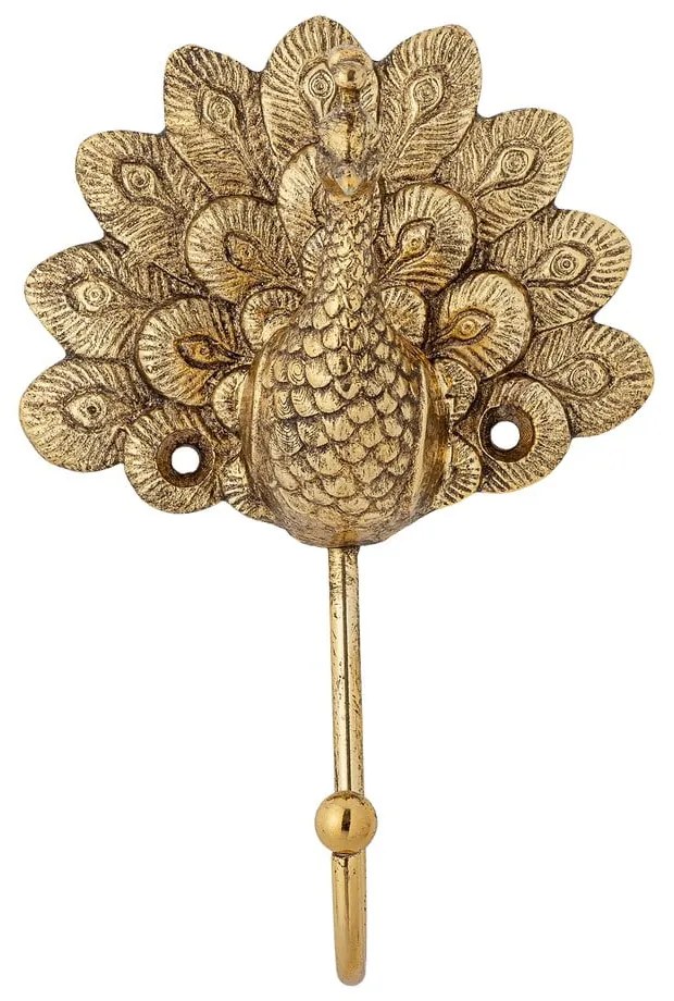 Gancio da parete dorato in metallo Dun – Bloomingville