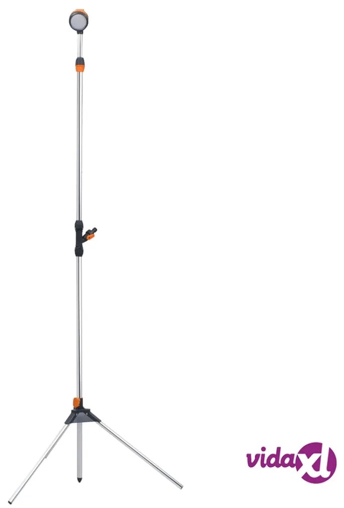 vidaXL Doccia da Giardino con Treppiede 221 cm in Alluminio