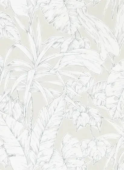 Tropische Tapete Parlour Palm von Scion - Raffia