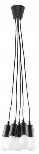 Lampadario a sospensione con filo DIEGO 5xE27/60W/230V