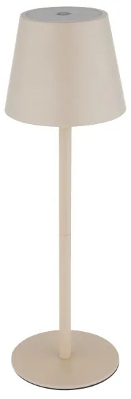 Globo 58488S - Lampada da esterno ricaricabile a LED dimmerabile con comando a sfioramento VANNIE 3W/5V IP54 1800 mAh