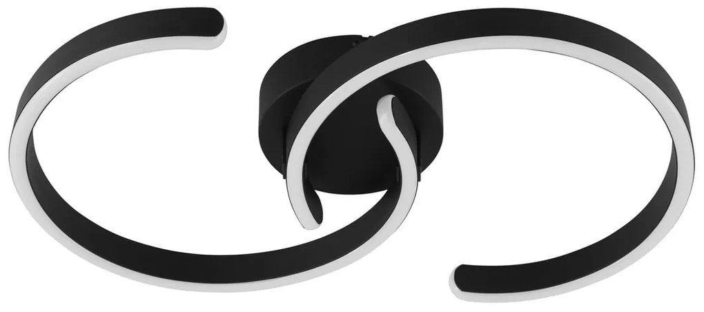 Plafoniera LED Rolimare nero IP20 bianco naturale EGLO