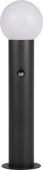 Kanlux 46086-Lampada da esterno con sensore STONO 1xE27/15W/230V 80 cm IP65 antracite