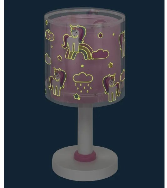 Dalber 41591 - Lampada per bambini UNICORNS 1xE14/60W/230V