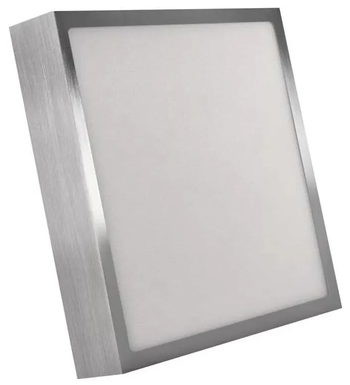 Plafoniera LED LED/21W/230 3000/3500/4000K 22,5x22,5 cm cromo