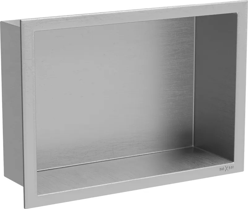 Mexen X-Wall-R mensola da incasso con flangia 30 x 20 cm, inox - 1910302010