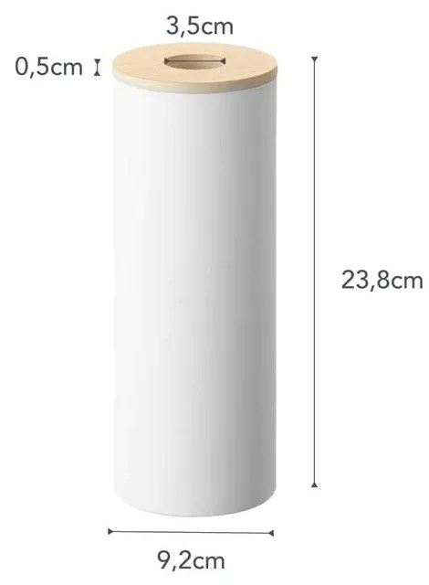 Scatola di metallo per fazzoletti Rin - YAMAZAKI