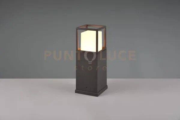 Witham palo alto led  14,5w 1450lm, 2300+3000+4000k da esterno antr...