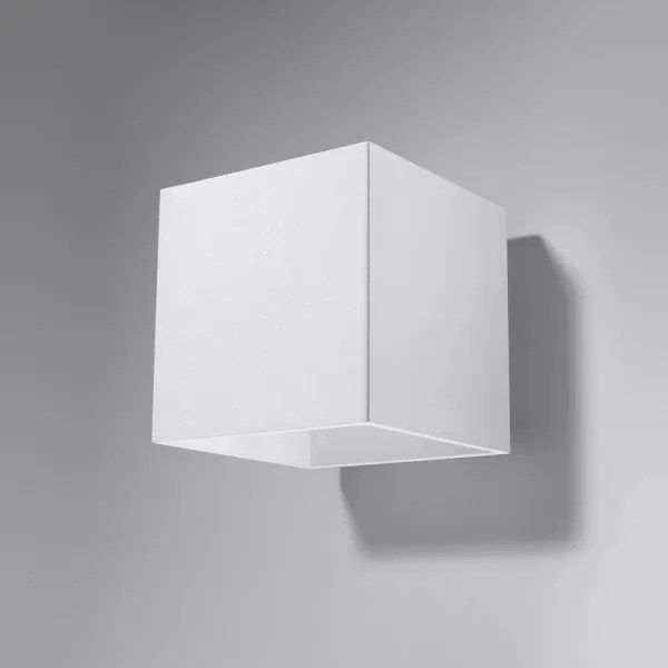 Sollux SL.0059 - Applique QUAD 1 1xG9/8W/230V bianco