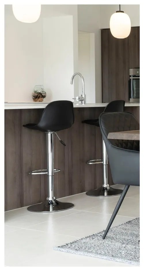 Set di 2 sgabelli girevoli da bar neri da 82 cm Trondheim - House Nordic
