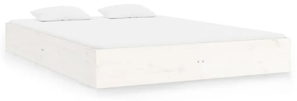 Giroletto bianco in legno massello 140x200 cm