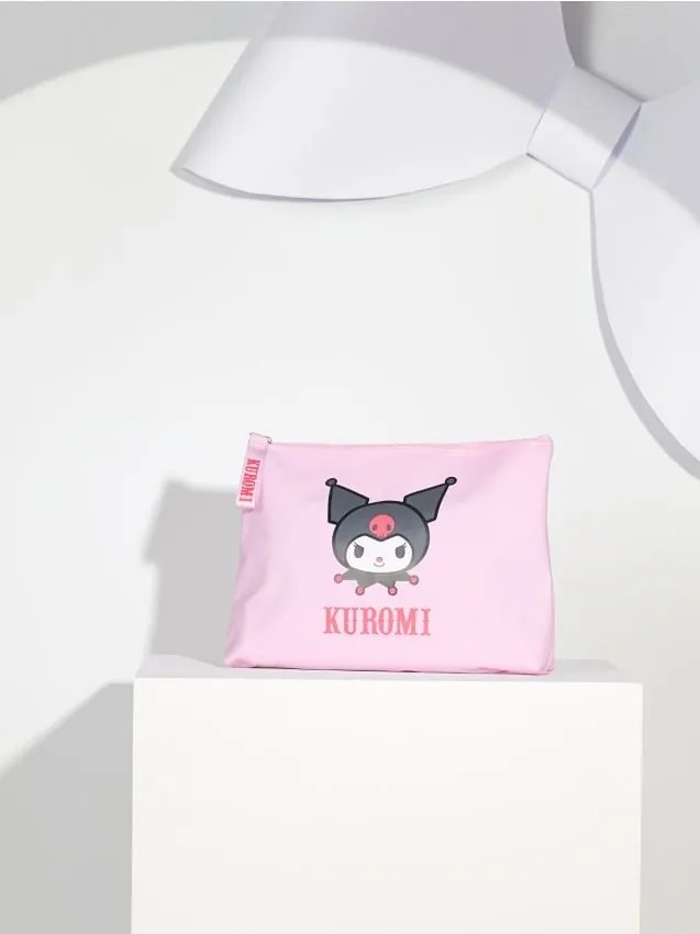 Sinsay - Pochette per cosmetici con stampa Kuromi - lavanda