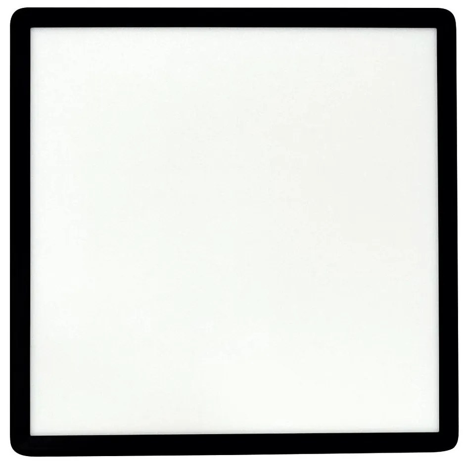 Plafoniera da soffitto LED 24W/230V 3000/4000/6500K 30x30 cm nera