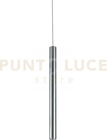 Sospensione led binario oboe cromo 3,5w 240lm 4000k 2,5x150cm