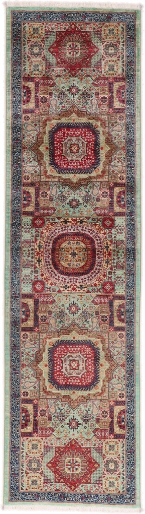 Mamluk Tappeto orientale 300 x 80 (Afghanistan) Annodato A Mano