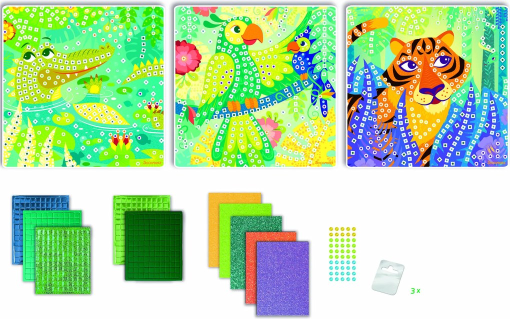 Stick & Fun - Mosaico - Giungla