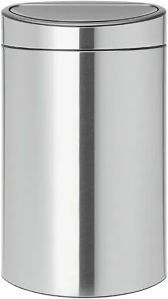 Pattumiera Next Recycle BRABANTIA manuale grigio inox 33 L