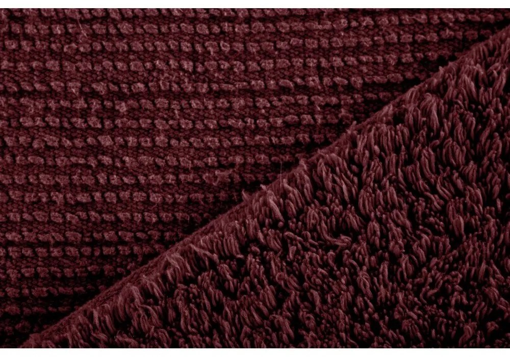 Tappetino da bagno bordeaux 50x45 cm Riva - Tiseco Home Studio
