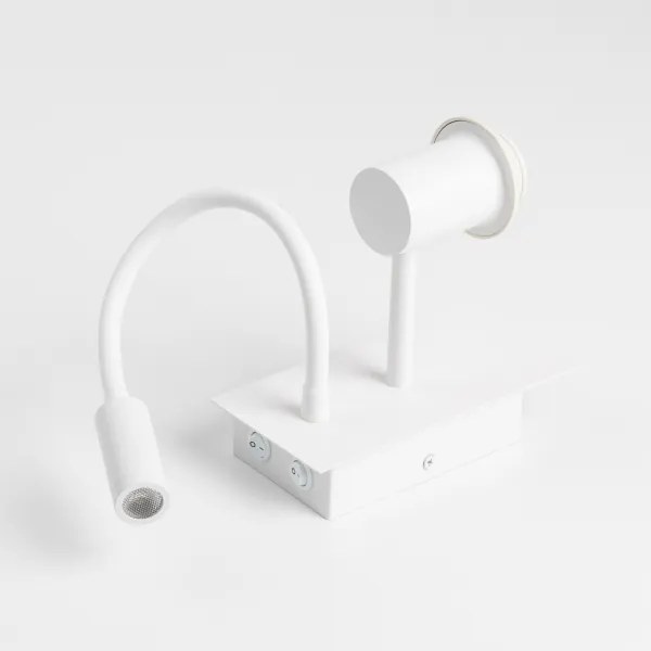 Brilagi - Applique a LED NUBILA 1xE27/25W/230V + LED/3W bianco/marrone