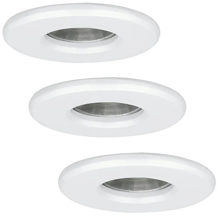 Eglo 94977 - SET 3x Lampada LED da bagno IGOA 1xGU10/3,3W/230V IP44