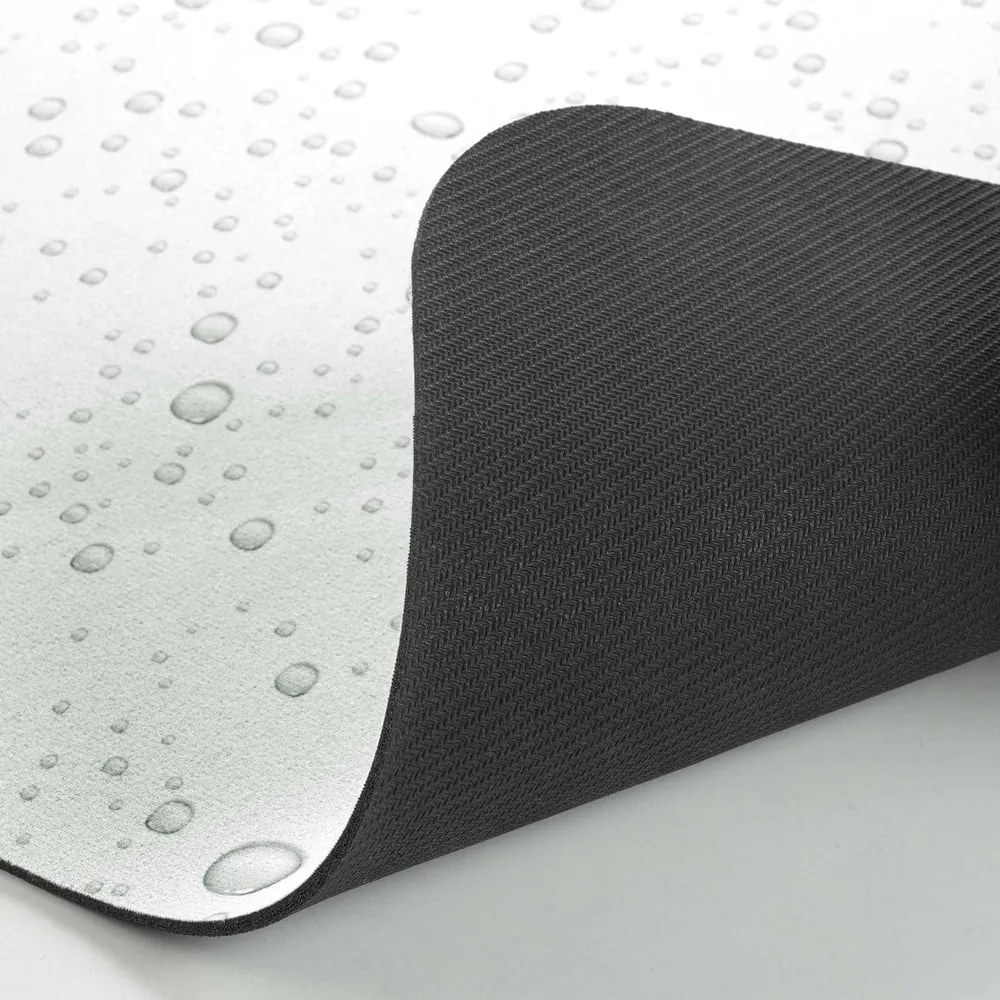 Tappetino per il bagno grigio chiaro 50x80 cm Splash – douceur d'intérieur