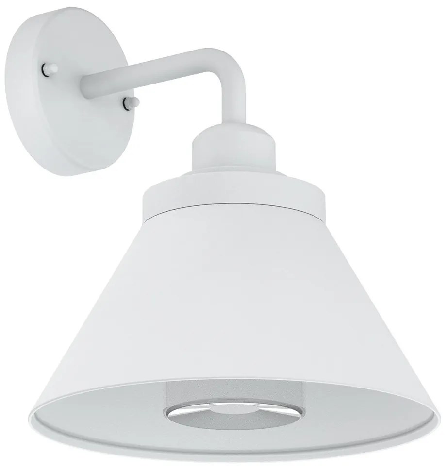 Applique E27 Bianca IP54 per Esterni - Serie FOCUS