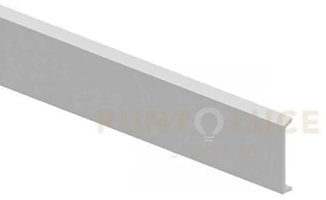 Ego recessed trim copertura binario 1000 x 5 x 24 mm bianco