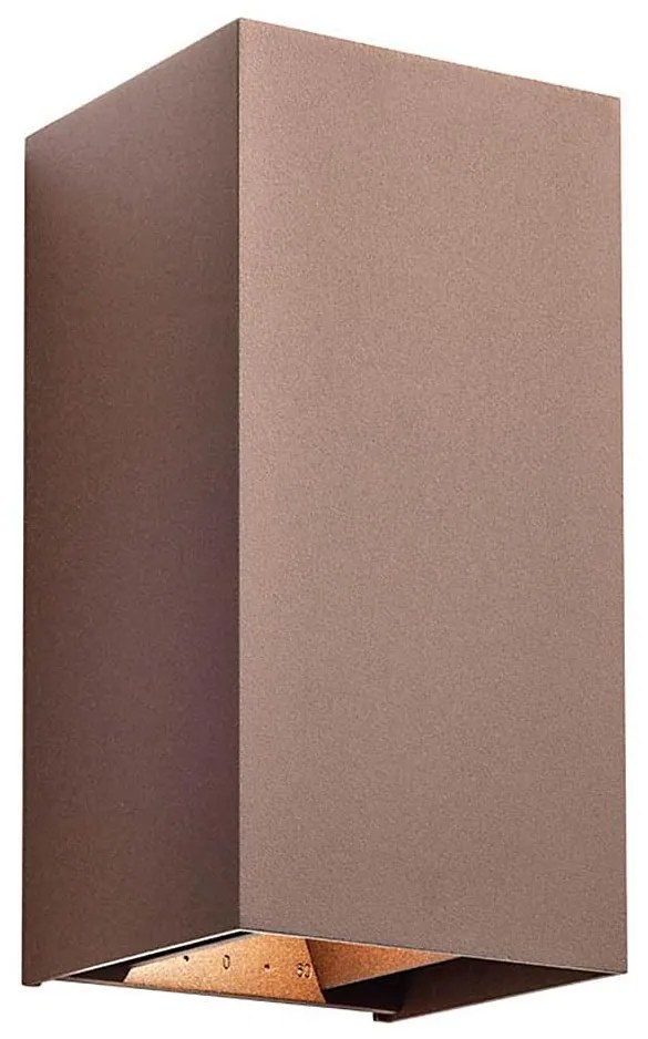 Redo 90554 - Applique LED da esterno VARY 2xLED/10W/230V 3000K IP54 marrone