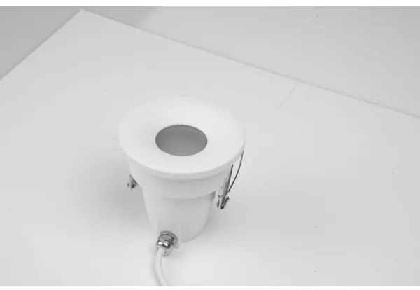 Azzardo AZ5389 - Lampada da incasso per bagno ROMOLO 1xGU10/50W/230V IP65 bianco