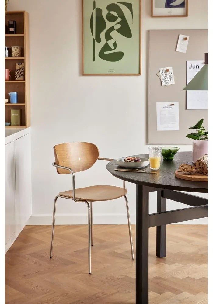 Piatto fondo color crema in gres ø 23 cm Amare - Hübsch