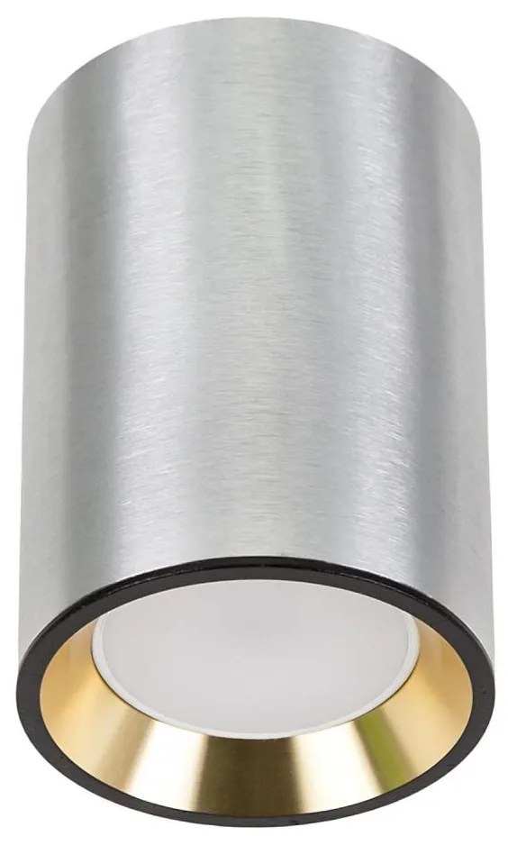 Faretto CHLOE 1xGU10/35W/230V tondo cromo opaco/oro