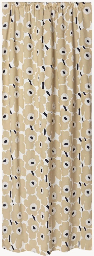 Tenda oscurante con tasca per bastone Pieni Unikko, larg. 135 cm