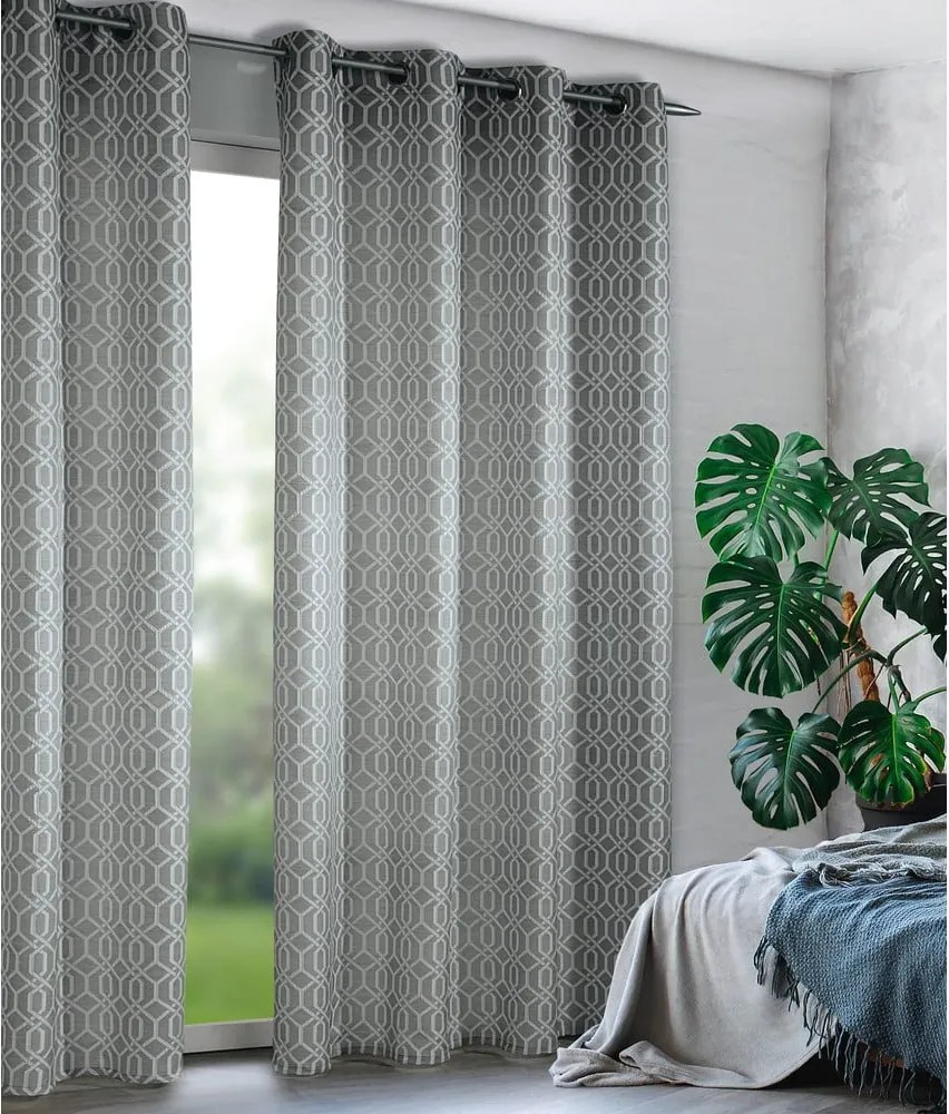 Tenda grigia 135x245 cm Dekor – Sehlbach
