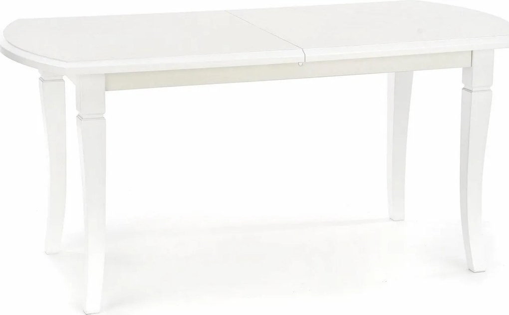 Tavolo allungabile Fryderyk 160 in bianco - L160/240 x l90 x h74 cm